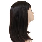 product_image_name-Noble-Synthetic Wig Heat Resistant Fiber Color 2 Straight Hairstyle Made Machine Wig with bang Hair Synthetic Hair Wig For Women-3