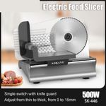 Generic Sokany Stainless Steel Electric Food Slicer - 500W - image 2