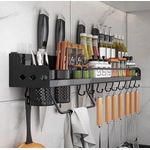 Wall Mounted Knife Cutlery Holder Rack. 