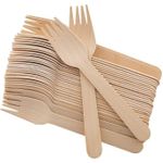 Multi Purpose Wooden Feeding Forks 100pcs