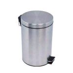 Stainless Steel Pedal Bin- Silver 3liters
