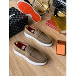 Comfortable Easy Wear Shoe Brown
