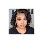 Fashion Cabinet Short Body Wave Wig With Full Frontal