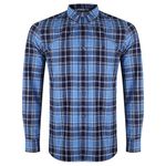 product_image_name-French Connection-Men's Logo Pin-Down Check Shirt-1