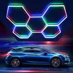 Generic Modular Hexagon RGB LED Wall Light System (Hexagonal LED Grid Light)