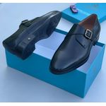 Black formal dress shoes