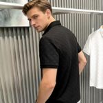 product_image_name-Fashion-Men's fashion Polo shirt business casual short sleeve black-3