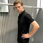 product_image_name-Fashion-Men's fashion Polo shirt business casual short sleeve black-4