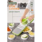 Generic 5 in 1 multifunction vegetable shredder slicer