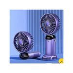 Taigexin Portable Mini Fan Foldable Phone Holder 5 Adjustable Speeds Rotatable Rechargeable