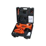Din MarchInn 12V DC 5.Tons(11000lb) Electric Hydraulic Floor Jack And Tire Inflator Pump And Wrench