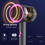 product_image_name-Generic-Professional Hair Dryer Hot & Cold Powered Unisex 2400W Grey-2