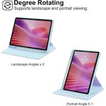 Generic Tecno MegaPad SE 11- inch Rotation leather Transparent back Case - image 4