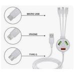 Generic 6 IN 1  EXTENDED FAST CHARGING USB DATA CABLE - image 3