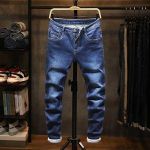3in1 Quality Jean Trouser For Men-Blue