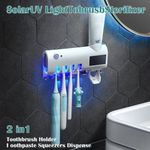 Toothbrush Holder and Automatic Toothpaste Dispenser