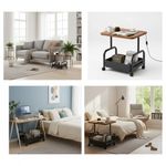 Generic Home storage unit with castors, coffee table, ideal for small homes (40 x 30 cm) - image 4