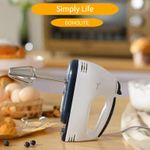 GOHOLITE  7 Speed Electric Hand Mixer Whisk Egg Beater Cake Baking