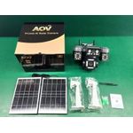 Generic 4-Lens AI Solar CCTV Camera – 4G Wireless Security Camera with Double Solar Panel, 16,000mAh Battery, eSIM & Night Vision