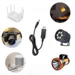 Generic USB To DC Boost Converter Cable 5V To 9V 12V Adjustable Volt Led Display - image 2