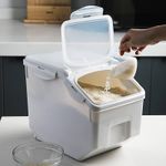 Generic Rice Storage Container - Dry Food and Cereal Savers & Storage Container