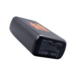 New Age  33000mah Digital Fast Charge Smart Portable Power Bank with Type C input and output - image 3