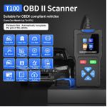Generic Car Scanner Diagnostic Tool, Car and Truck Code Reader, T100 OBD2 Scanner - image 2