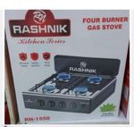 Rashnik 4 Burner Gas Stove
