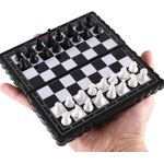 Generic A magnetic travel chess set: a compact, stylish, and fun board game. - image 6