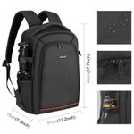 product_image_name-Puluz-Portable Dual Shoulders Backpack Handheld PTZ Stabilizer Camera Bag with Rain Cover-3