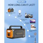 Generic 200W/400W PEAK, Music PowerStation LifePO4 with Bluetooth speaker - image 2