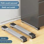 Generic Washing Machine Base Stand Trolley Feet Movable Adjustable.
