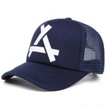 Cute Design Face Cap: Blue