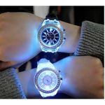 product_image_name-Fashion-Unisex unique adjustable luxury crystal light display silicone strap wristwatch for kids and teens Quartz wristwatch -2