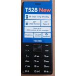 Tecno T528 NEW, 2500 Mah , 3.0",type C, FM Loud Speaker, Black