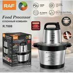 RAF  Multi-purpose 6L Food Processor & Yam Pounder - 10blades