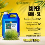 Nouval Super Gro Organic Fluid Nutrient plus Farm Booster (Maximum Harvest Increase)