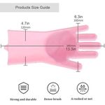product_image_name-Yiliker-Magic Silicone Cleaning & Dishwashing Gloves – Reusable, Heat‑Resistant Scrubber Glove for Kitchen, Car & Pet-7