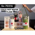 VACUUM FLASK DIAMOND POT STAINLESS STEEL HOT & COLD WATER - image 2