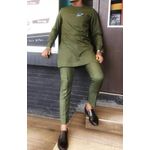 product_image_name-Fashion-Men Silky Green Cashmere Senator Material -2