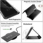 Tecno Camon 30S Luxury Clear View Leather Phone Case - image 3