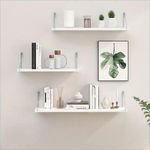 Generic 3-Piece Wall Shelf Set - White - image 3