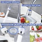 product_image_name-Advenza-4 PCS Sink Water Faucet Filter,360-Degree Rotating Faucet Filter Water Purifier Faucet Filter Purifier for Kitchen, Bathroom, Sink, Removes Heavy Metals and Hard Water(Blue)-4