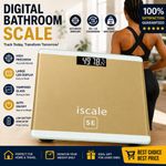 KIROTECH Smart Gold Digital Scale | High Precision | Step-on Activation Technology | Clear, Easy-to-Read Display
