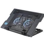 Generic Mikuso Tornado-2 Dual Blue LED Laptop Cooler Pad (NCP-236) - image 2