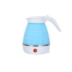 product_image_name-Generic-Travel Folding Electric Kettles Water Cups Portable Kit- Blue-2