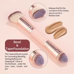 Generic 5PCS Makeup Brush Kit Professional Dual Ended Multifunction Foundation Concealer Powder - image 2