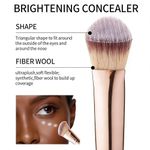 Generic 5PCS Makeup Brush Kit Professional Dual Ended Multifunction Foundation Concealer Powder - image 6