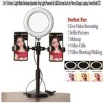 product_image_name-Generic-Desktop Mobile Phone Holder Fill Light With 6-inch Ring Fill Light Suitable For Live Selfie-2
