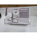 Generic 4 steps multifunctional plastic rack - White